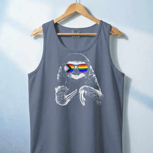 Pride Sloth Custom Tank Top