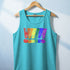 Grunge Exclamation Custom Pride Tank Top