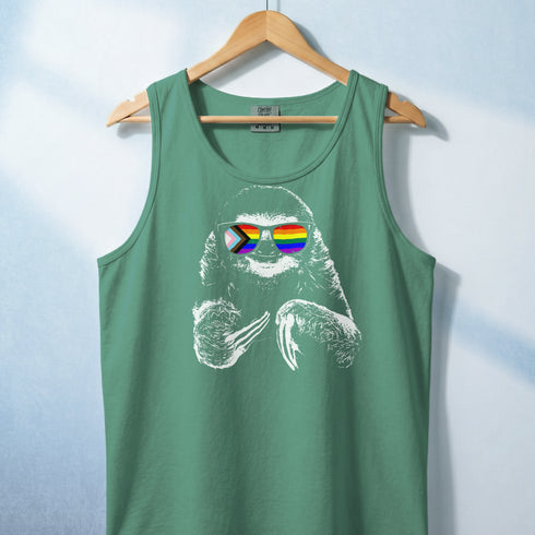 Pride Sloth Custom Tank Top