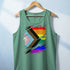 Ripped Reveal Custom Pride Flag Tank Top