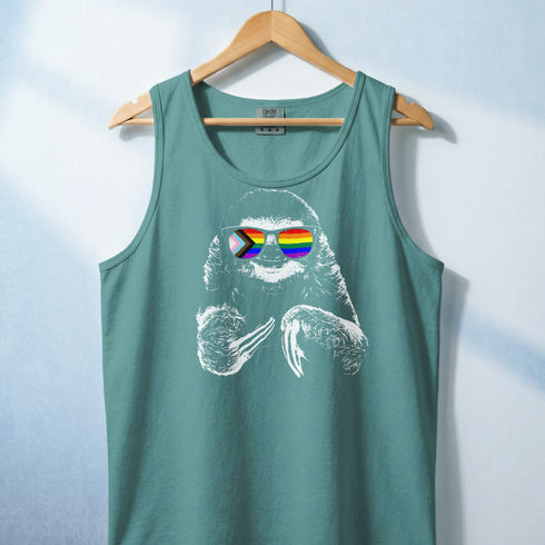 Pride Sloth Custom Tank Top