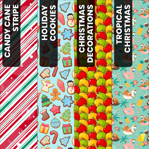 Personalized Photo Holiday Border Velveteen Plush Blanket