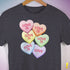Candy Heart Love is Love Premium T-Shirt