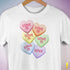 Candy Heart Love is Love Premium T-Shirt