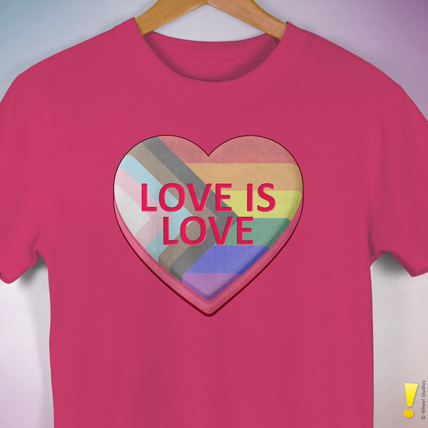Personalized Pride Candy Heart Premium T-Shirt