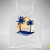 Bigender Pride Hammock Summer Beach Sunset Premium Tank Top
