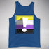 Nonbinary Pride Flag Exclamation Point Premium Tank Top