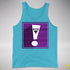 Lesbian Labrys Pride Flag Exclamation Point Premium Tank Top