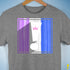 Drag Pride Flag Exclamation Point Premium Unisex T-Shirt - Grey Heather