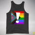 LGBTQ Progress Pride Flag Exclamation Point Premium Tank Top