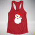 Santa’s Twink Pride Flag Shades Racerback Tank - Red