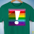 Original LGBTQ Pride Flag Exclamation Point Premium Unisex