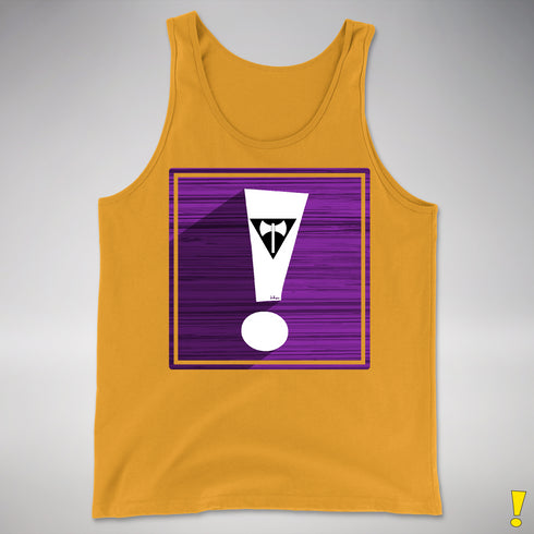 Lesbian Labrys Pride Flag Exclamation Point Premium Tank Top