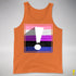 Genderfluid Pride Flag Exclamation Point Premium Tank Top