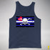Leather Pride Pirate Flag Premium Tank Top
