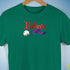 Believe Lesbian Labrys Pride Flag Jingle Bell Premium Unisex T-Shirt - Kelly Green