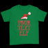 Personalized Elf Family Youth Tee - Irish Green