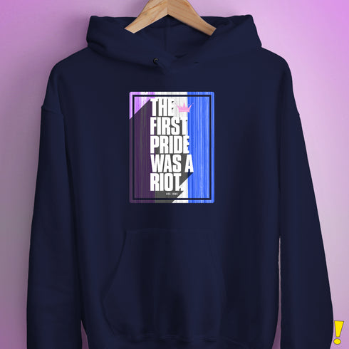 The First Pride Was a Riot - Drag Pride Hoodie