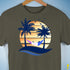 Drag Pride Hammock Summer Beach Sunset Premium Unisex T-Shirt