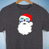 Santa’s Gay Male Pride Flag Shades Premium Unisex T-Shirt - Dark Grey Heather
