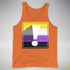 Nonbinary Pride Flag Exclamation Point Premium Tank Top