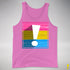 Pansexual Pride Flag Exclamation Point Premium Tank Top