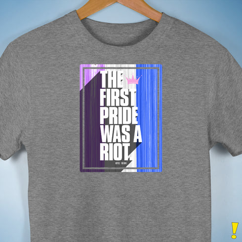 The First Pride Was a Riot - Drag Pride Premium Unisex T-Shirt