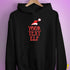 Personalized Elf Family Hoodie - Black