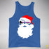 Santa’s Demisexual Pride Flag Shades Premium Tank Top - Royal Blue Triblend