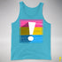 Pansexual Pride Flag Exclamation Point Premium Tank Top
