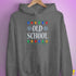 Old School Ugly Christmas Sweater Hoodie - Grey Heather