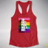 The First Pride Was A Riot - Original 8 Stripe Pride Racerback Tank