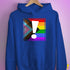 LGBTQ Progress Pride Flag Exclamation Point Hoodie