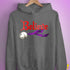 Believe Lesbian Labrys Pride Flag Jingle Bell Hoodie - Grey Heather