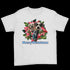 Custom Holiday Joy T-Shirt Youth Tee - White