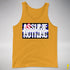 Assume Nothing Leather Pride Flag Premium Tank Top