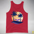 Omnisexual Pride Hammock Summer Beach Sunset Premium Tank Top