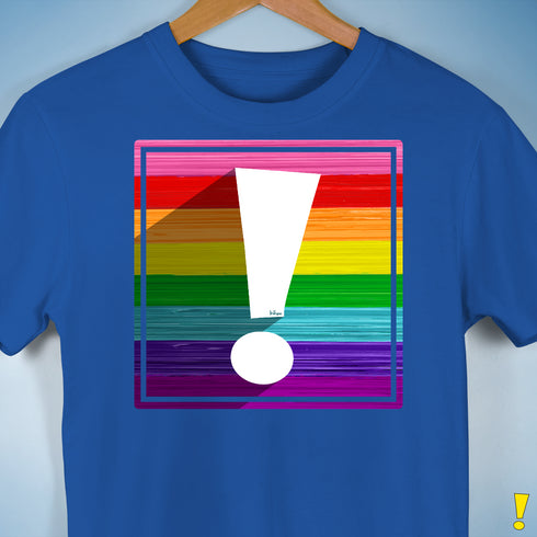 Original LGBTQ Pride Flag Exclamation Point Premium Unisex