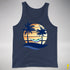 Gay Male Pride Hammock Summer Beach Sunset Premium Tank Top