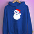 santa cutout bigenderSanta’s Bigender Pride Flag Shades Hoodie - Royal Blue