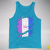 Drag Pride Flag Ripped Reveal Premium Tank Top
