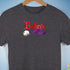 Believe Lesbian Labrys Pride Flag Jingle Bell Premium Unisex T-Shirt - Dark Grey Heather