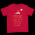 Personalized Elf Family Youth Tee - Red