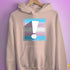 Transgender Pride Flag Exclamation Point Hoodie