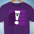 Lesbian Labrys Pride Flag Exclamation Point Premium Unisex T-Shirt - Purple