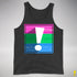 Polysexual Pride Flag Exclamation Point Premium Tank Top