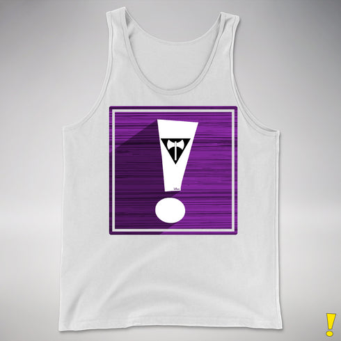 Lesbian Labrys Pride Flag Exclamation Point Premium Tank Top