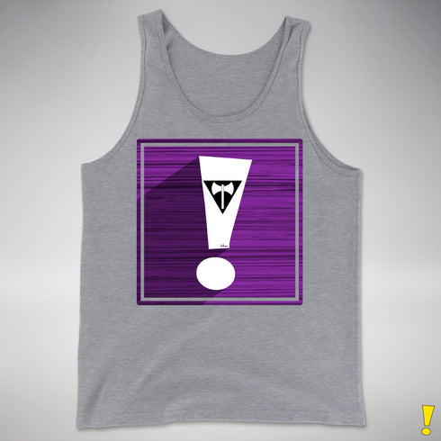 Lesbian Labrys Pride Flag Exclamation Point Premium Tank Top