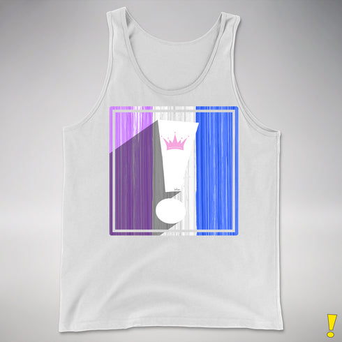 Drag Pride Flag Exclamation Point Premium Tank Top