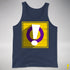 Intersex Pride Flag Exclamation Point Premium Tank Top - Navy